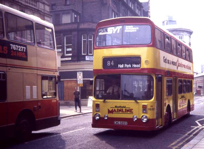 South Yorkshire PTE Leyland Atlantean AN68 Alexander 1689